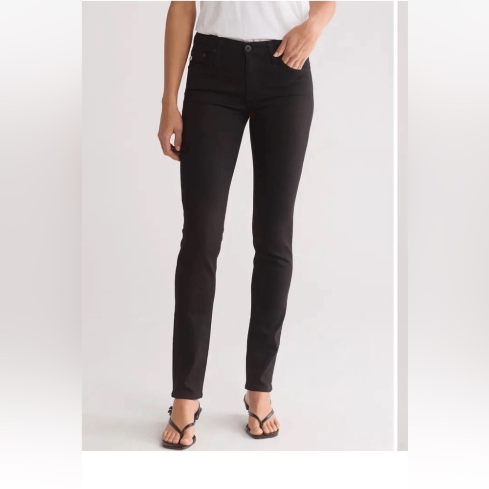 AG Adriano Goldschmied Black cigarette Jeans women 28R the stilt festival Y2K